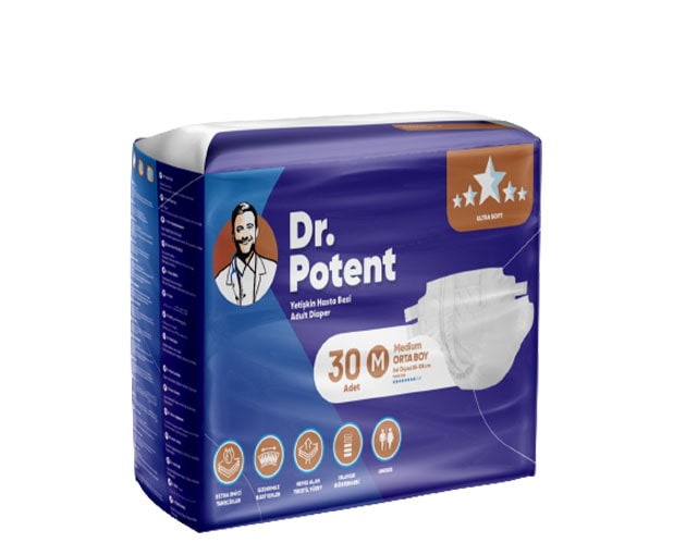 Dr.Potent M adult diapers 30pcs